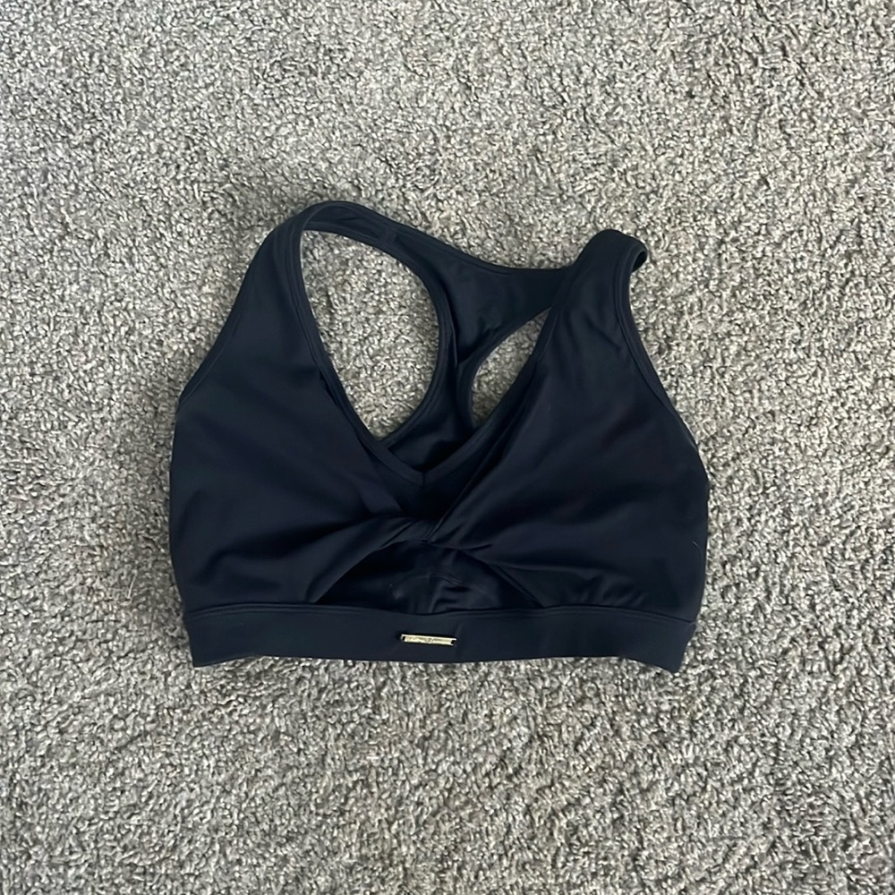 Gymshark Whitney Simmons black sports bra